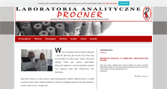 Desktop Screenshot of procner.gda.pl