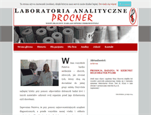 Tablet Screenshot of procner.gda.pl